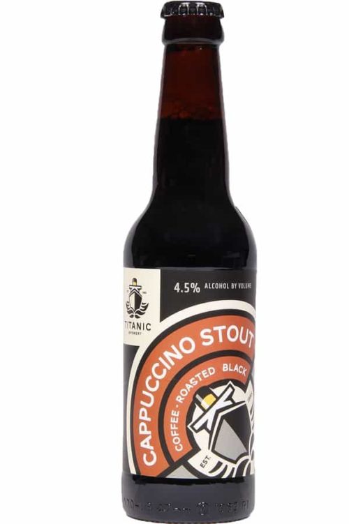 Cappuccino stout bottle