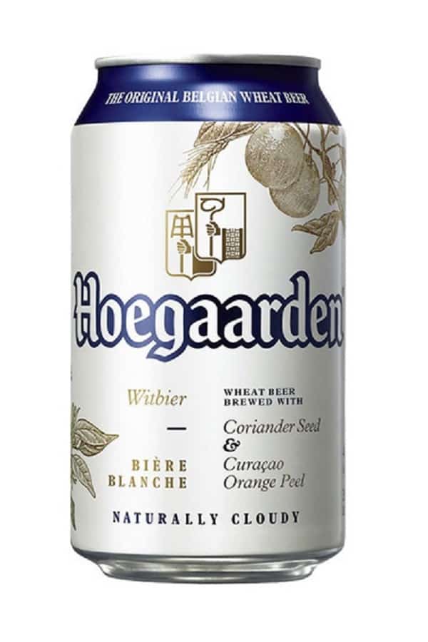 Hoegaarden Wit (can) Buy Belgian Beer Online Belgian Beer Co