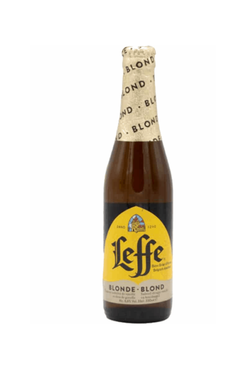 Leffe blonde bottle