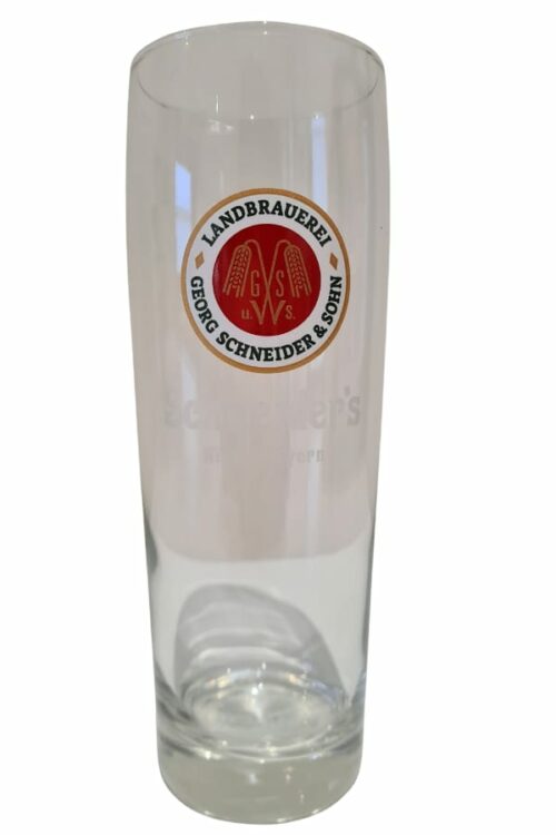 Schneider German Beer Glass