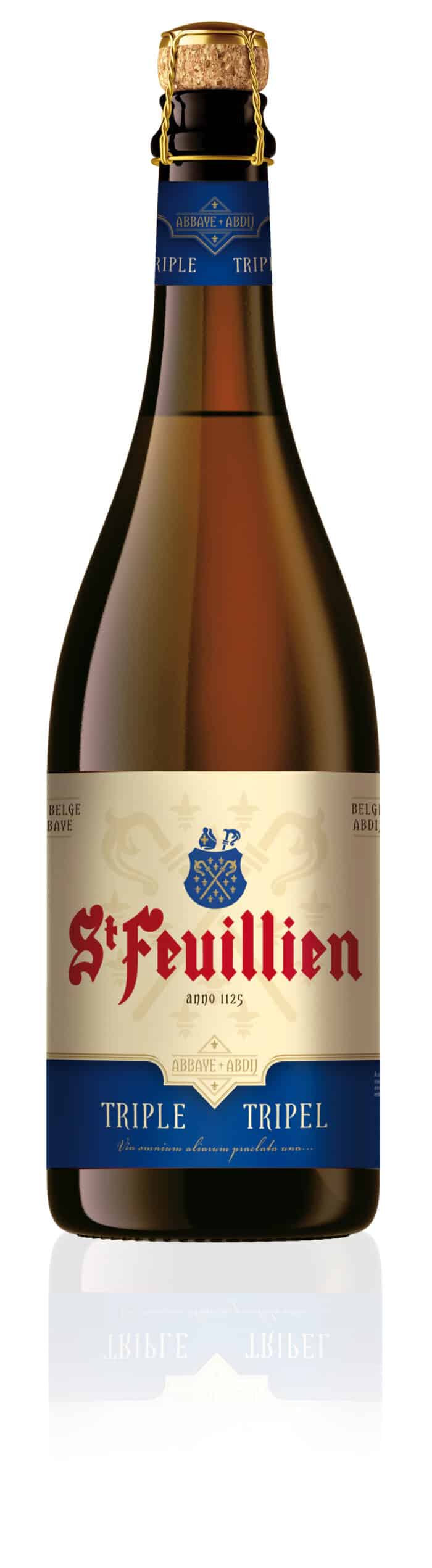 St Feuillien Triple 75cl scaled