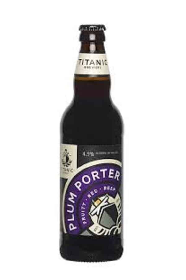 Titanic plum porter bottle