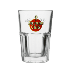 havana club branded glassware