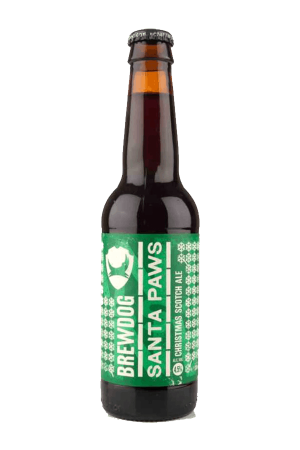 Brew Dog Santa Paws Christmas Scotch Ale Bottle