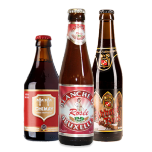 three belgian beers mixed pack