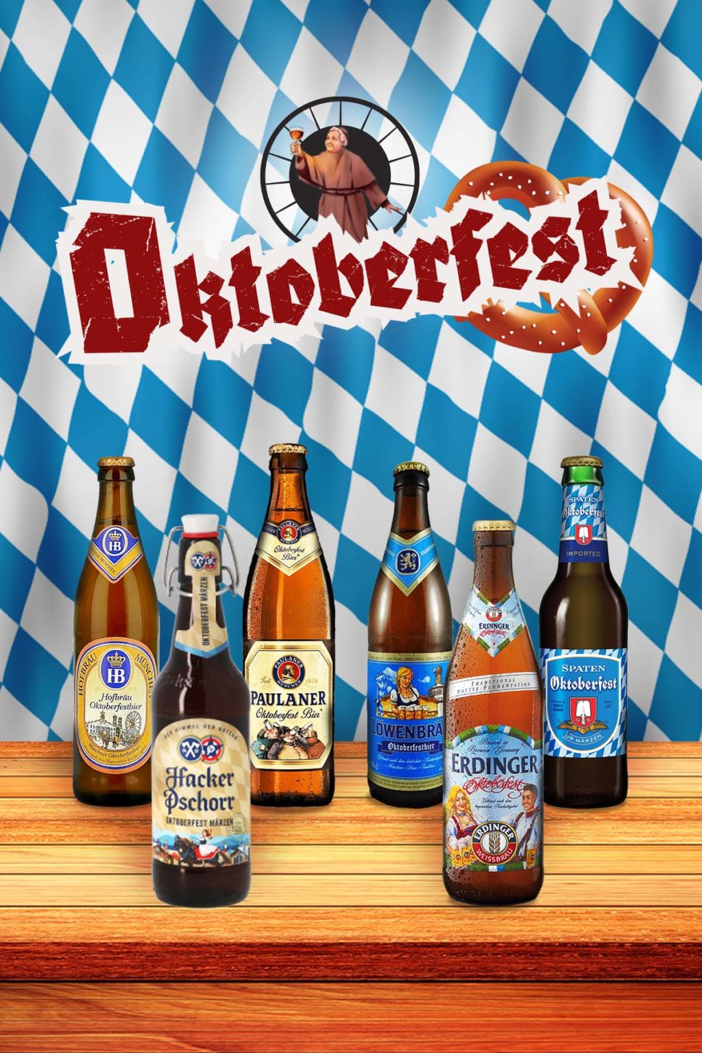 12x Oktoberfest German Beer Mixed Case