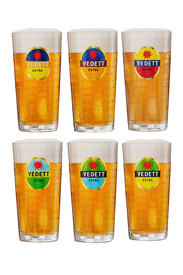 Vedett Extra Pint Glass Buy Belgian Beer Online Belgian Beer Co