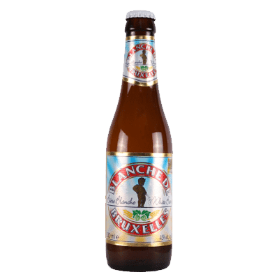 blanche de bruxelles wheat beer bottle