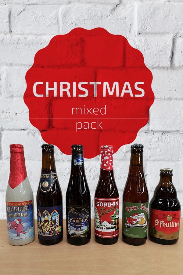 Christmas Beers Mixed Pack Poster