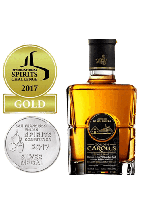 Gouden Carolus Single Malt Whisky Bottle