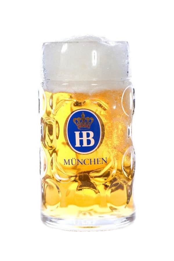 View Hofbrau Litre Glass Stein information