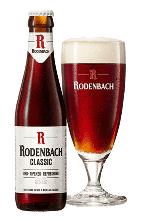 Rodenbach Classic Bottle And Glass