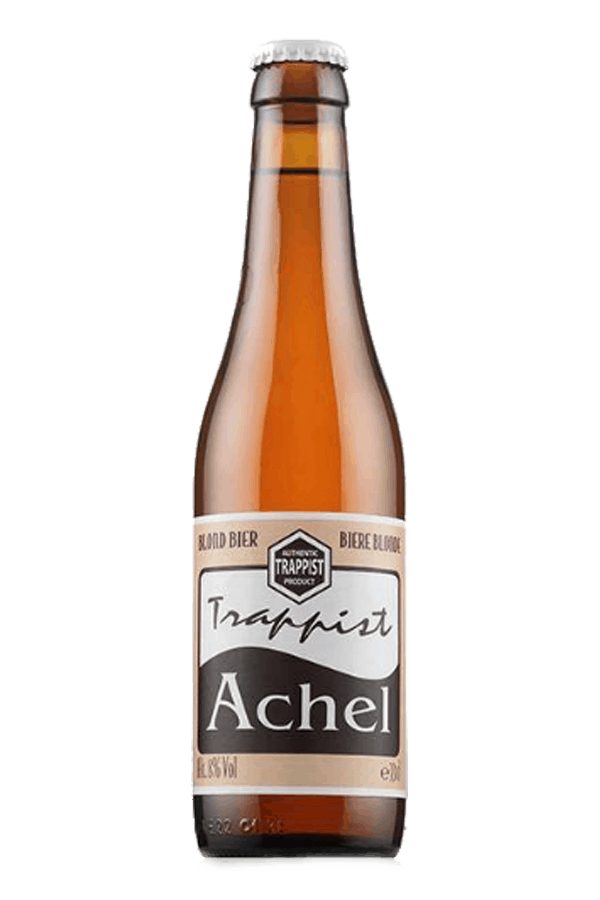 achel blond beer bottle