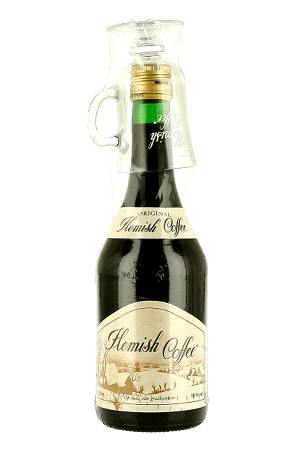 Braeckman Flemish Coffee Jenever Bottle and Glass
