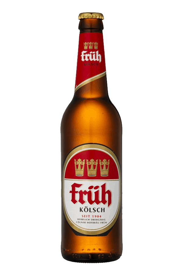 fruh kolsch beer bottle