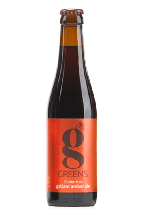 Greens Gluten Free Gallant Amber Ale Bottle