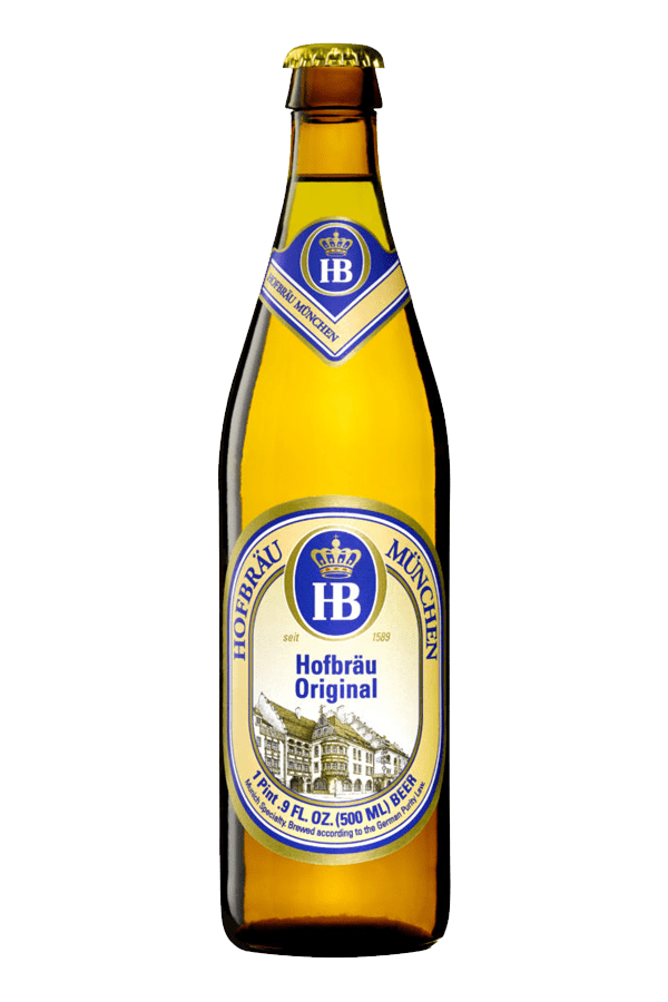 hofbrau original beer bottle