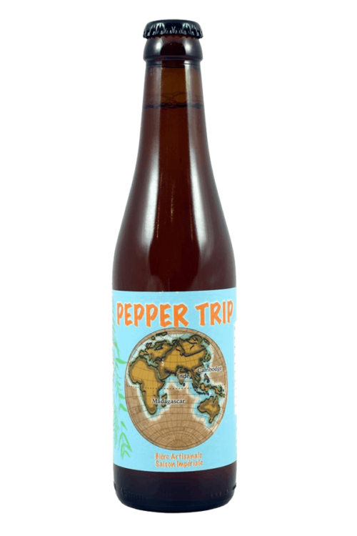 Pepper Trip Beer Bottle