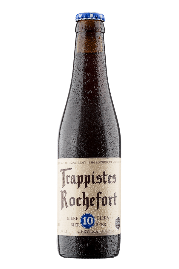 trappistes rochefort 10 beer bottle