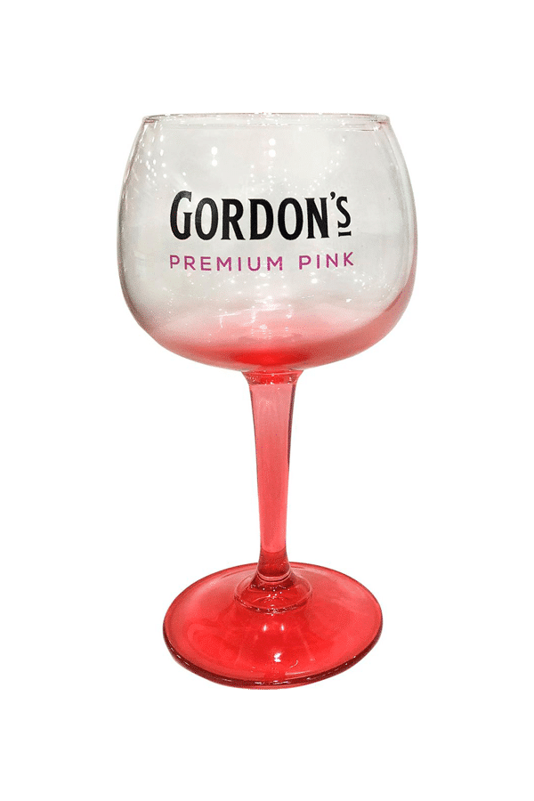 pink gin glasses tesco