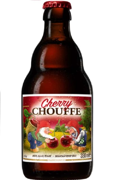 Cherry Chouffe Beer Bottle