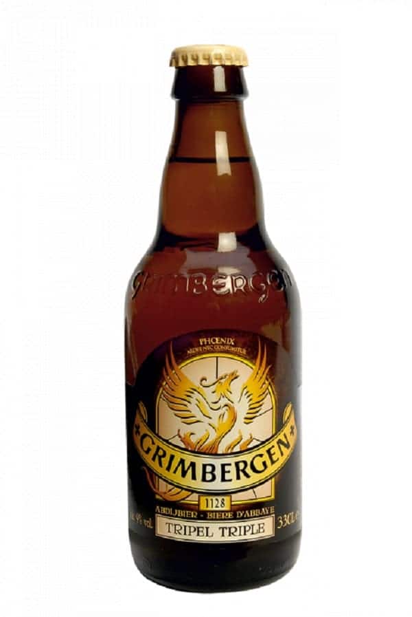 Grimbergen Triple Beer Bottle