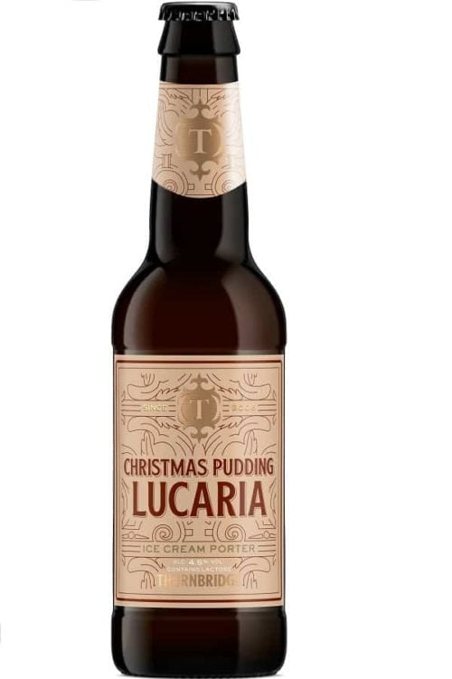 Christmas Pudding Lucaria Bottle