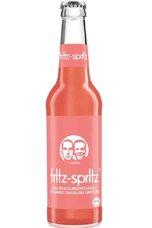 Fritz Spritz Organic Rhubarb bottle