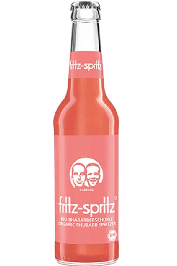 Fritz Spritz Organic Rhubarb bottle