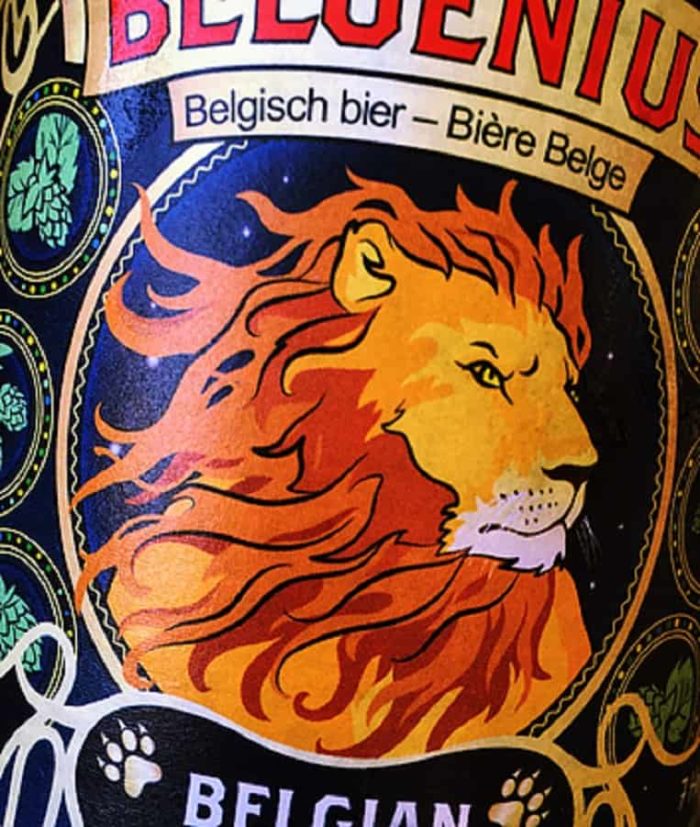 Belgenius Belgian Double IPA logo