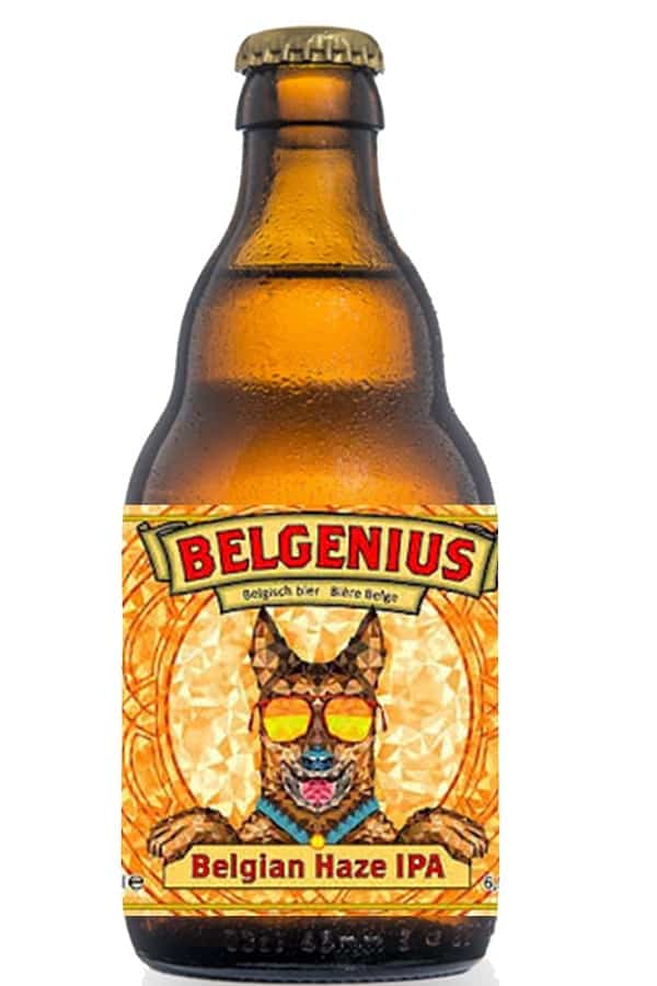 Belgenius Belgian Haze IPA bottle