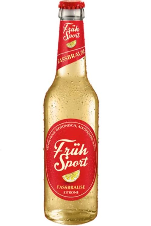 Fruh Sport Fassbrause bottle