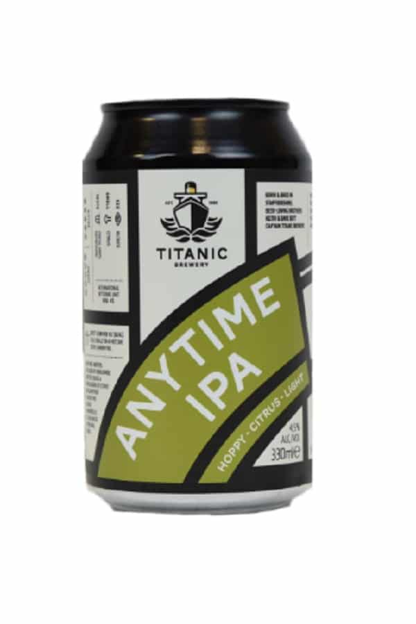 Titanic Anytime IPA Can