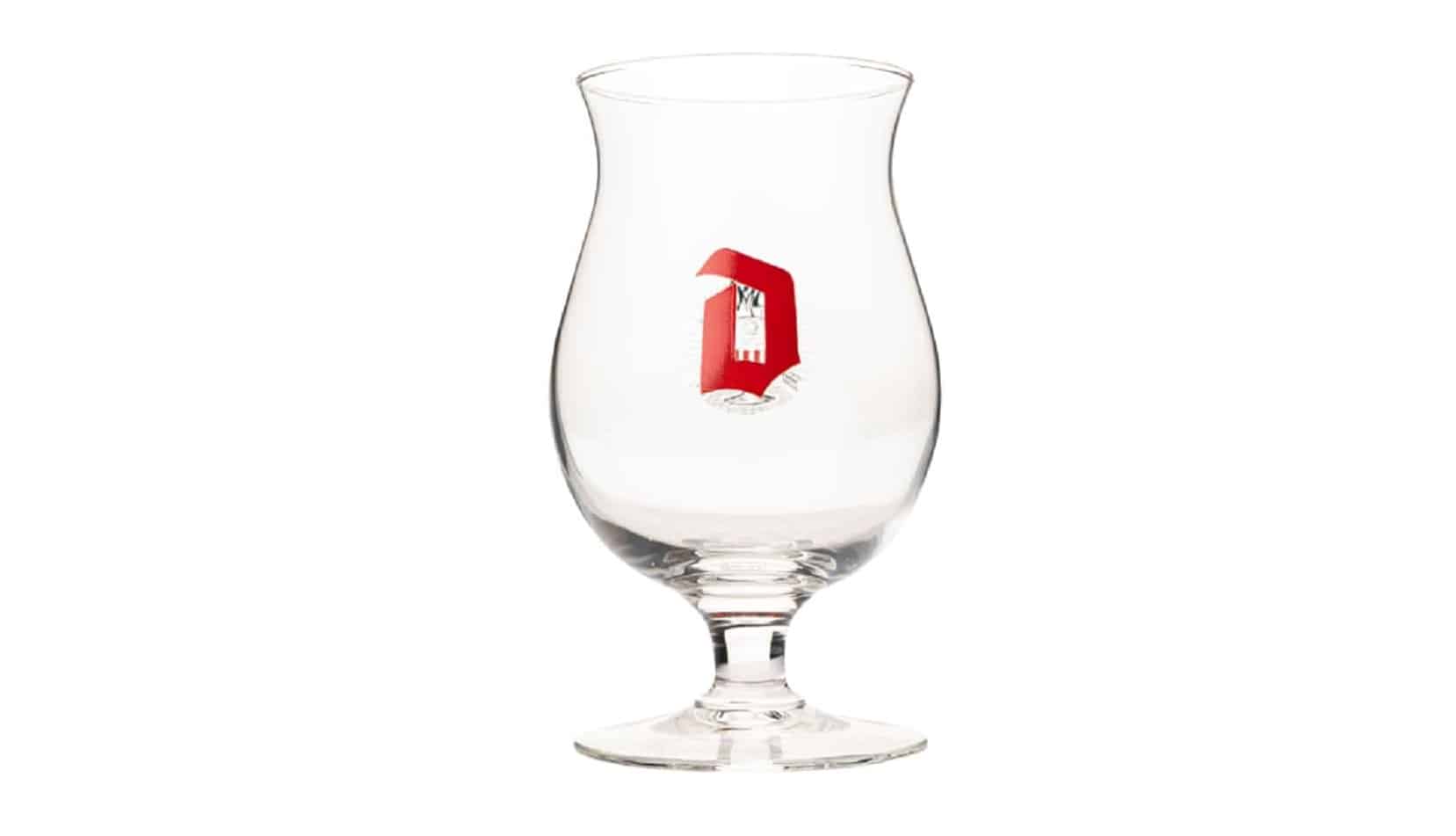 Duvel beer drinking glass