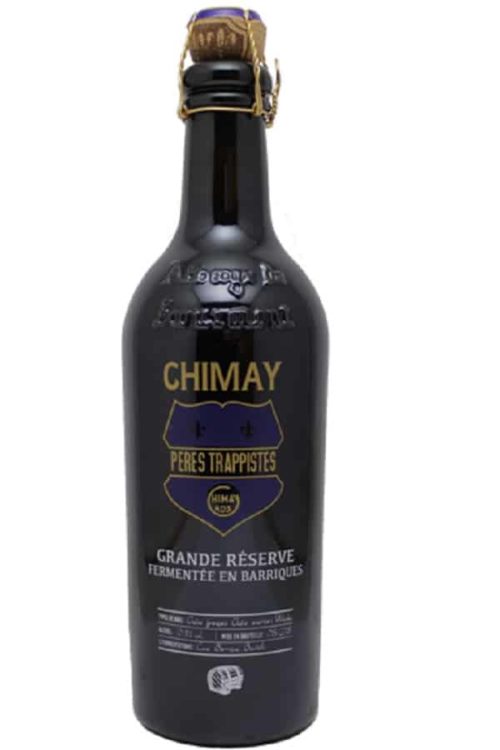 chimay grande reserve Calvados bottle