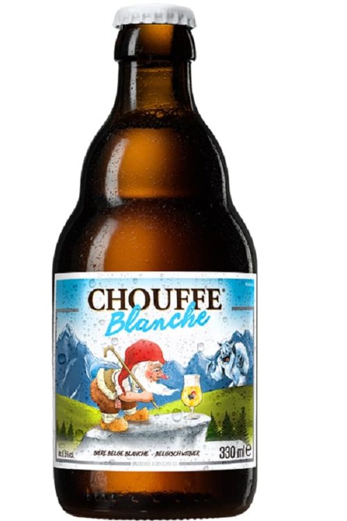 chouffe blanche bottle
