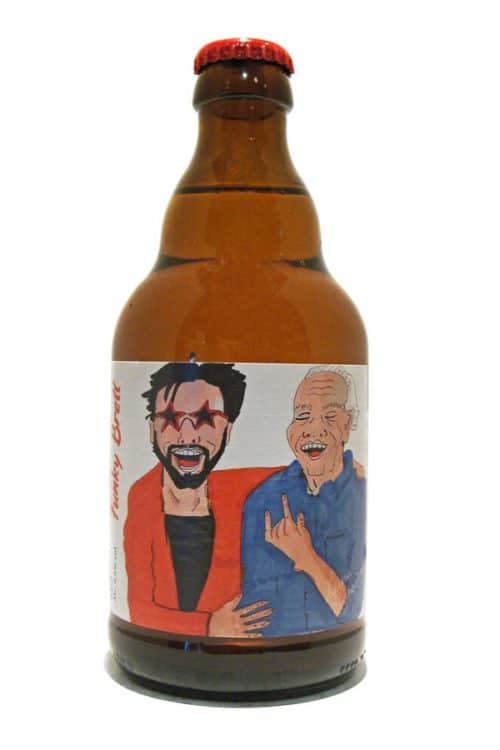 funky brett beer bottle