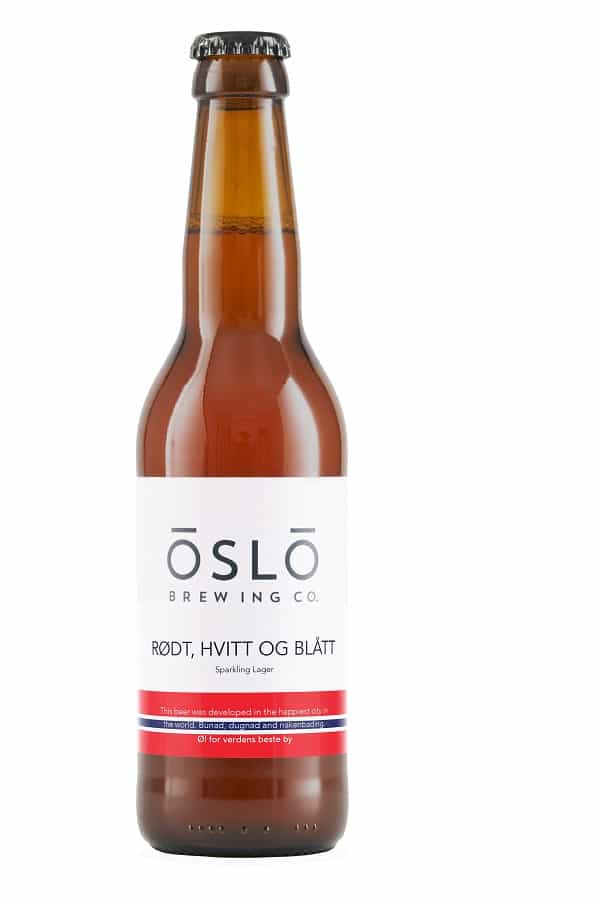 Oslo Rodt Hvitt og Blatt