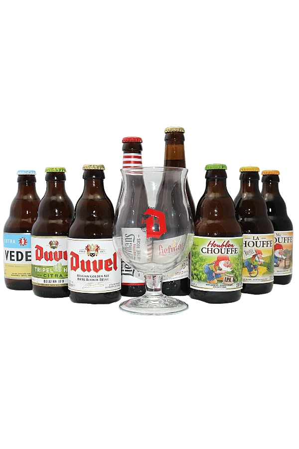 Vedett Extra Mixed Beer Case & Free Glass