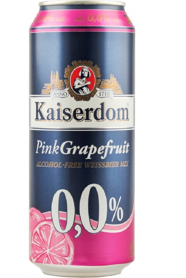 Kaiserdom Pink Grapefruit Non-Alcoholic German Beer Can
