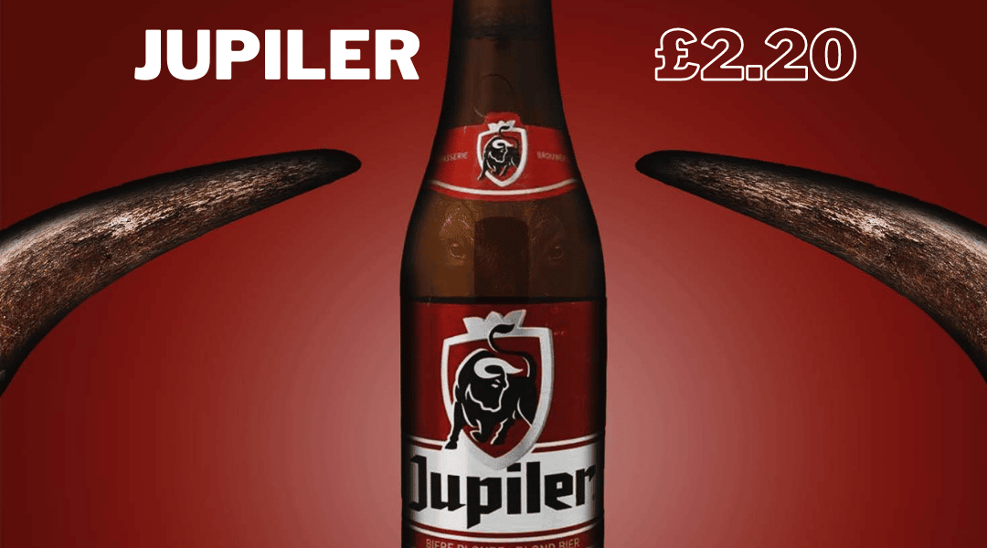 Jupiler Belgian Beer Offer
