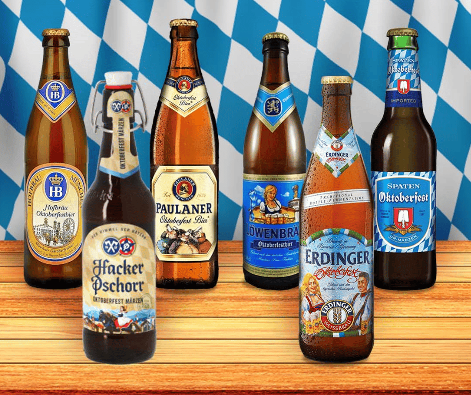 Oktoberfest mixed pack of German Beer