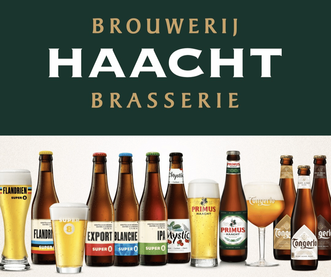 Haacht Brewery showing 9 Belgian Beers