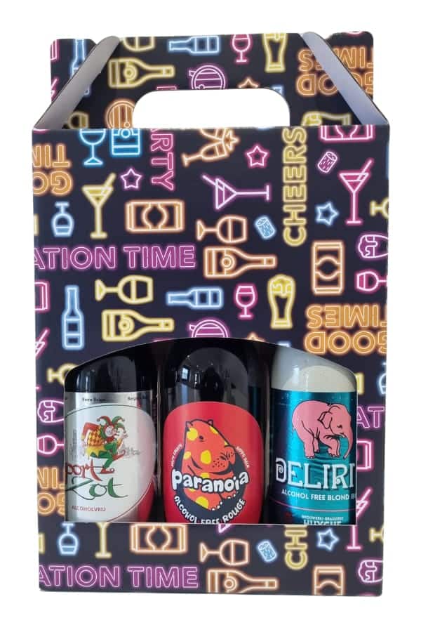Alcohol Free Beer Bottle Gift Box