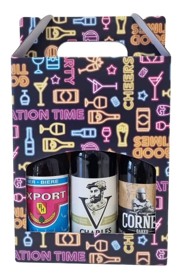 Blonde Beer Bottle Gift Box