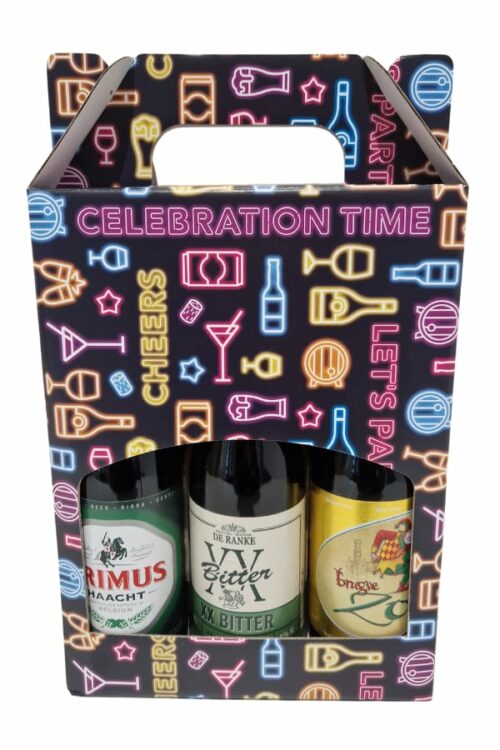 Blonde Beer Bottle Gift Box