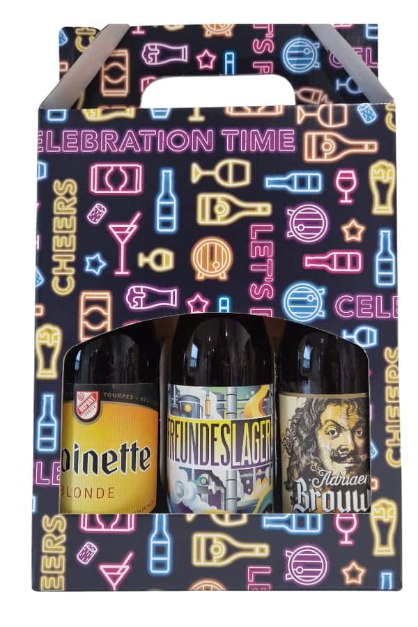 Blonde Beer Bottle Gift Box NEW