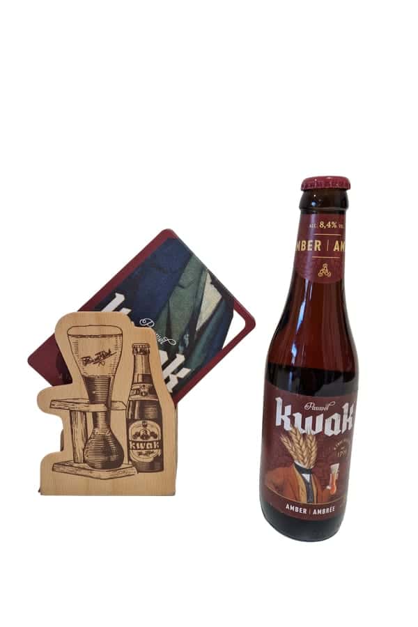 View 12 Kwak A Wooden Beer Mat Holder 12 Beer Mats information