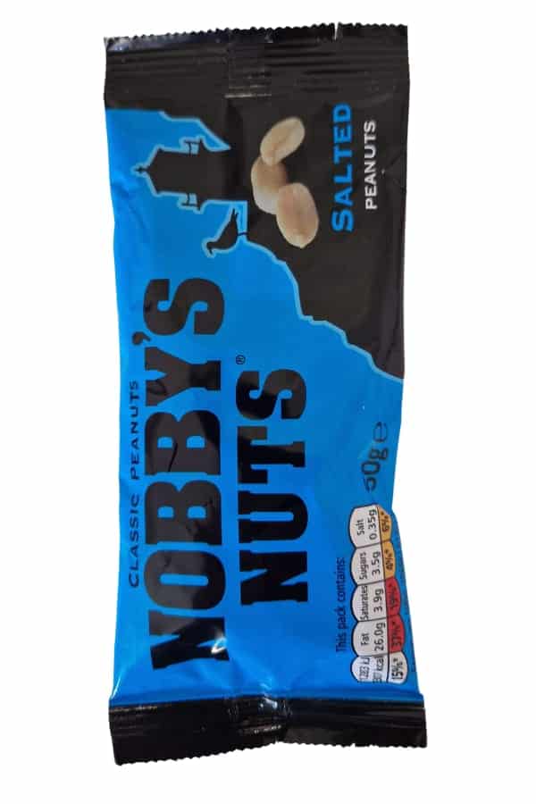 View 1 Pack Nobbys Nuts Salted Peanuts Bar Snack information