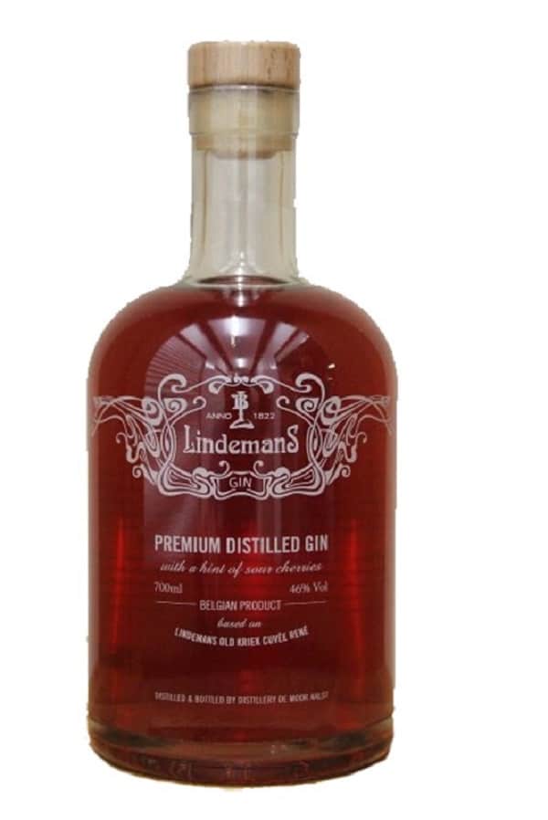 Lindemans Red Premium Distilled Gin bottle